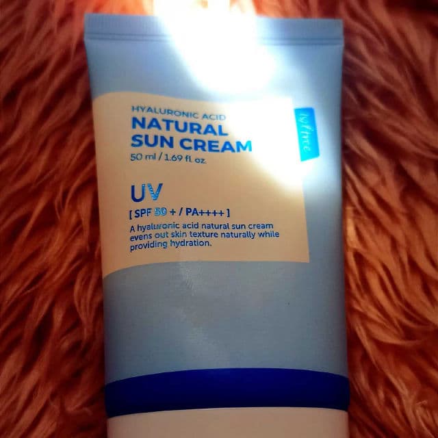 Hyaluronic Acid Natural Sun Cream SPF50+ PA++++ product review