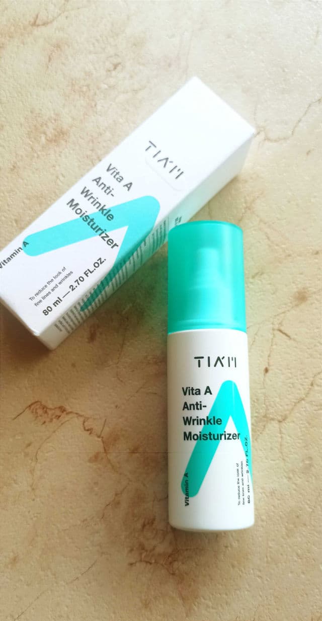 Vita A Anti-Wrinkle Moisturizer product review