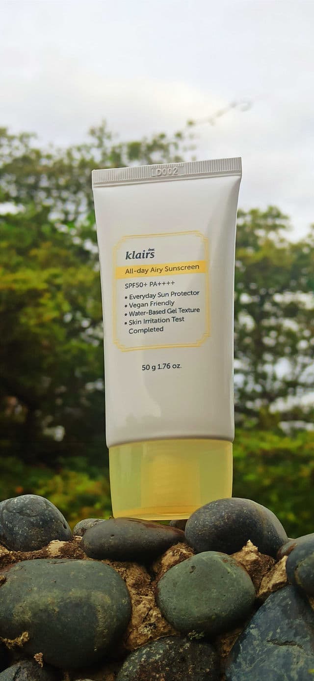 All-day Airy Sunscreen SPF50+ PA++++ product review