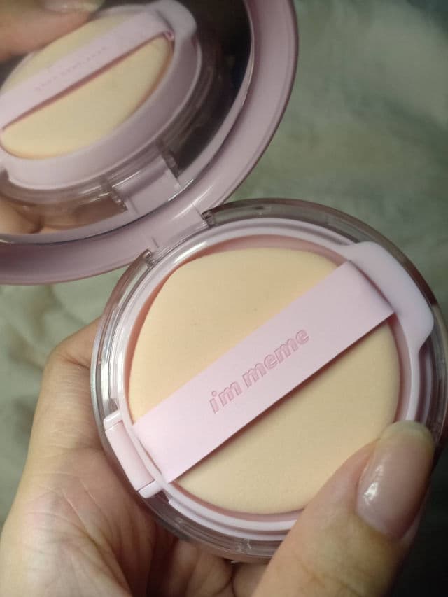 I'M MEME Wonder Velvet Lasting Cushion SPF50+ PA++++ review photo by Ozu