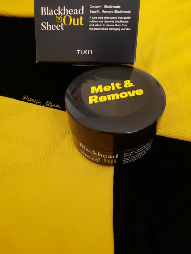 TIAM Blackhead Out Sheet review photo by Imisobtsam