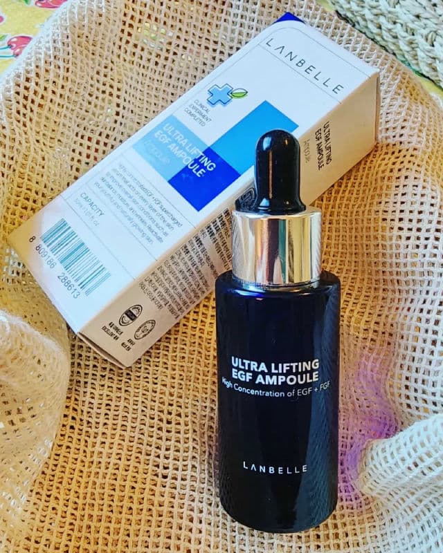 Lanbelle Ultra Lifting EGF Ampoule review photo by Researching4Beauty