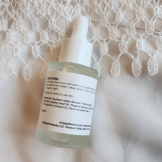 Stripped Beauty Glow-To Oil review photo by Researching4Beauty