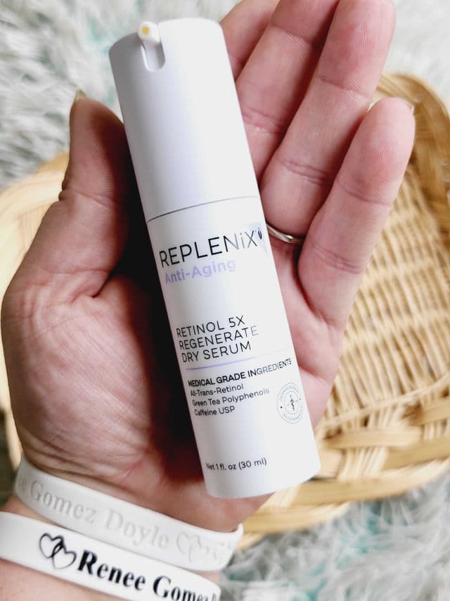 Replenix Anti-Aging Retinol 5x Regenerate Dry Serum review photo by Researching4Beauty