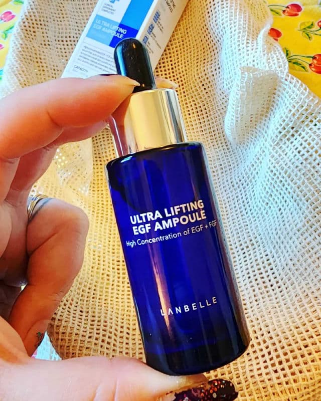 Lanbelle Ultra Lifting EGF Ampoule review photo by Researching4Beauty