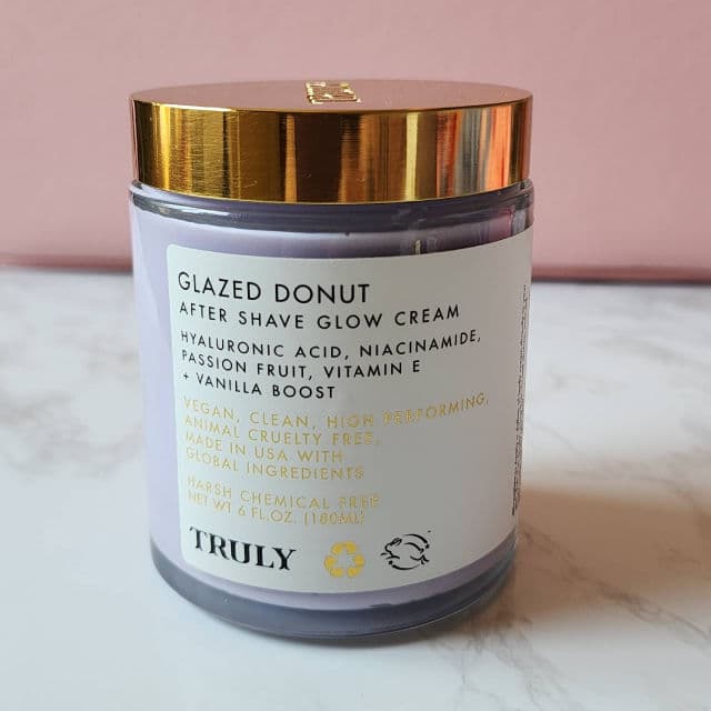 Glazed Donut After Shave Glow Cream product review