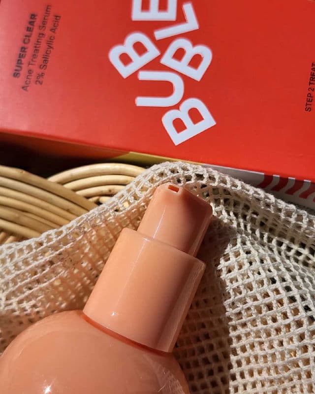Bubble Super Clear Acne Treating Serum review photo by Researching4Beauty