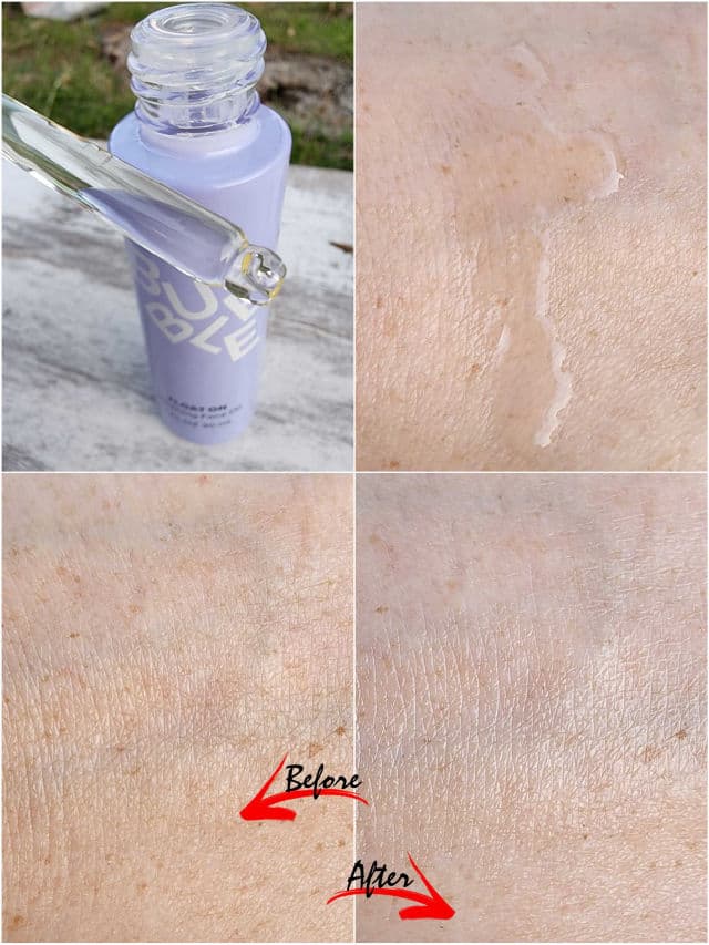 Bubble Float On Soothing Facial Oil review photo by Researching4Beauty