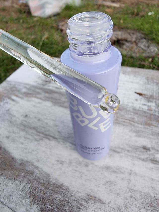 Bubble Float On Soothing Facial Oil review photo by Researching4Beauty