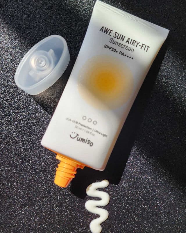 Jumiso Awe-Sun Airyfit Sunscreen SPF50+ PA ++++  review photo by Researching4Beauty