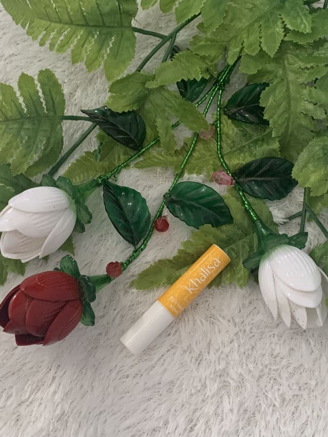 Khalisa Pure Vanilla Honey Lip Balm review photo by Siitha