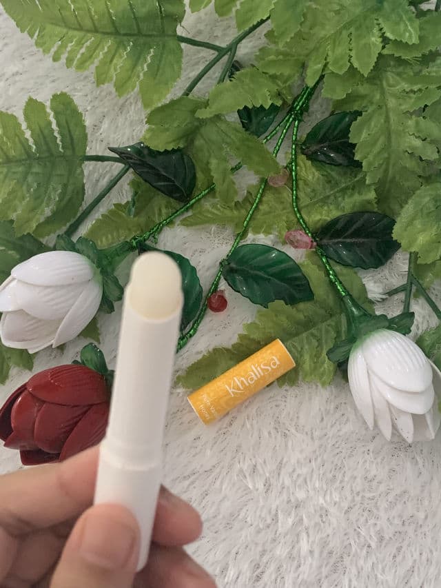 Khalisa Pure Vanilla Honey Lip Balm review photo by Siitha
