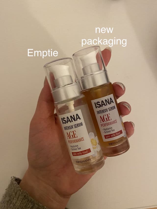 Isana Age Performance Intensiv Serum review photo by flair4skincare