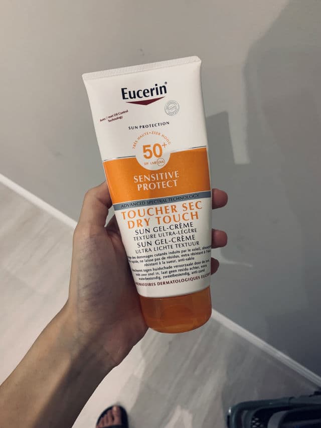 Eucerin Sun Gel-Cream Dry Touch Sensitive Protect SPF 50+ review photo by yf2005