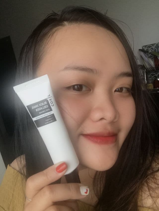 Coxir Black Snail Collagen All In One Eye Cream review photo by ChienChien