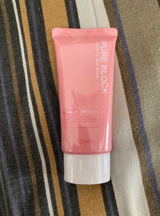 A'pieu Pure Block Tone-Up Sun Base SPF50+/PA+++ review photo by pickybae