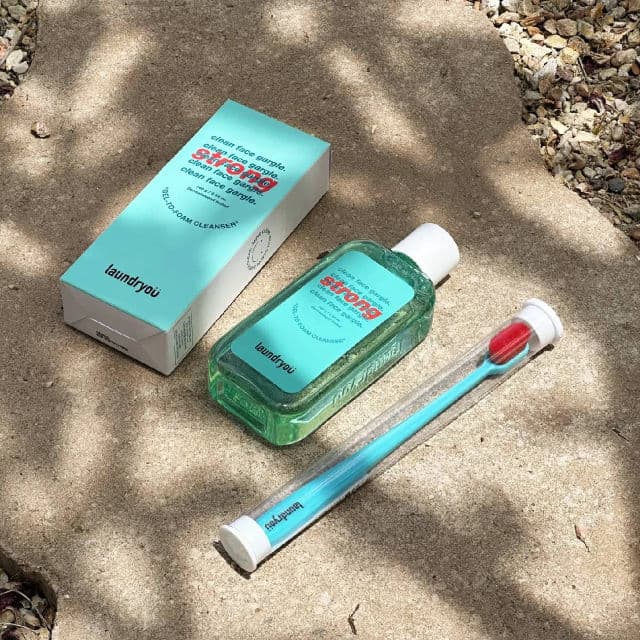 Laundryou Clean Face Gargle Gel-to-Foam Cleanser Strong review photo by SpringCherisher