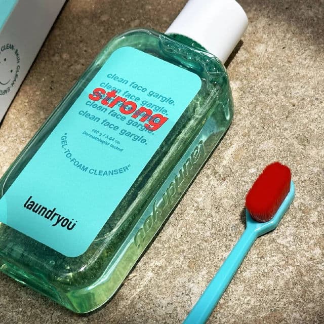 Laundryou Clean Face Gargle Gel-to-Foam Cleanser Strong review photo by SpringCherisher