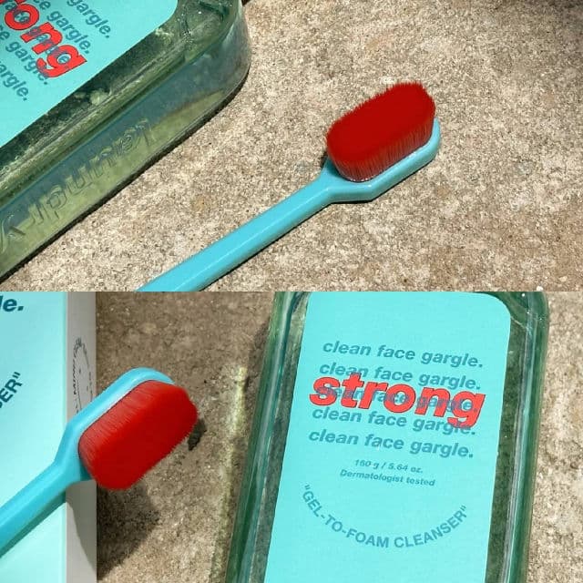 Laundryou Clean Face Gargle Gel-to-Foam Cleanser Strong review photo by SpringCherisher