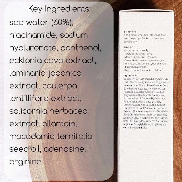 PURITO Essential Oil-Free Deep Sea Pure Water Cream review photo by TanyaKbeauty