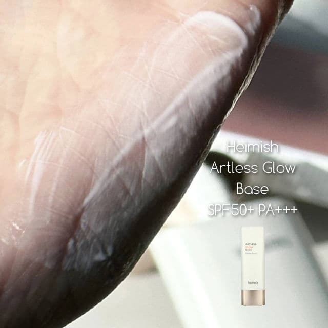 Heimish Artless Glow Base SPF 50+ PA+++ review photo by TanyaKbeauty