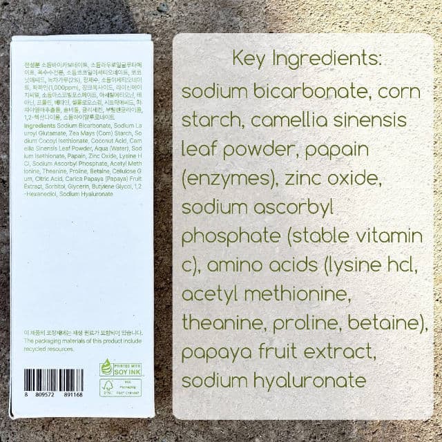 By WISHTREND Green Tea & Enzyme Powder Wash review photo by TanyaKbeauty