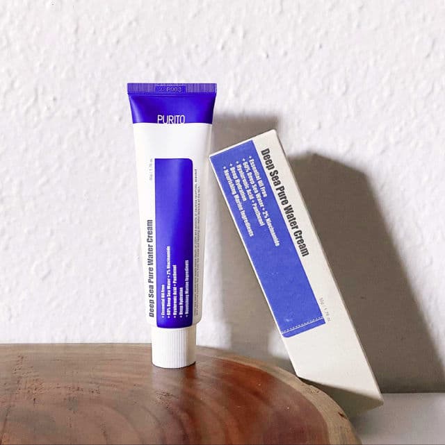 PURITO Essential Oil-Free Deep Sea Pure Water Cream review photo by TanyaKbeauty