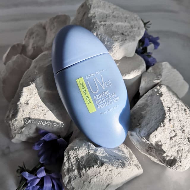 SUR.MEDIC Azulene Mild 5.5 UV Protect Sun SPF50+ PA++++ review photo by TanyaKbeauty