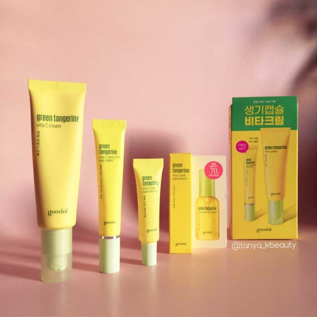 GOODAL Green Tangerine Vita C Cream review photo by TanyaKbeauty