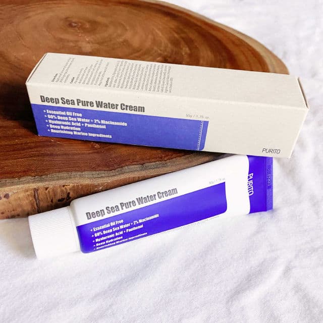 PURITO Essential Oil-Free Deep Sea Pure Water Cream review photo by TanyaKbeauty