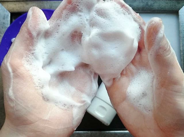 CIRACLE Enzyme Foam Cleanser review photo by TanyaKbeauty