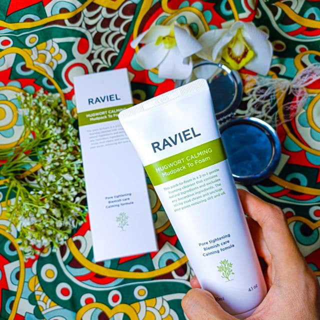 RAVIEL Mugwort Calming Mudpack To Foam review photo by Yaniemirawk