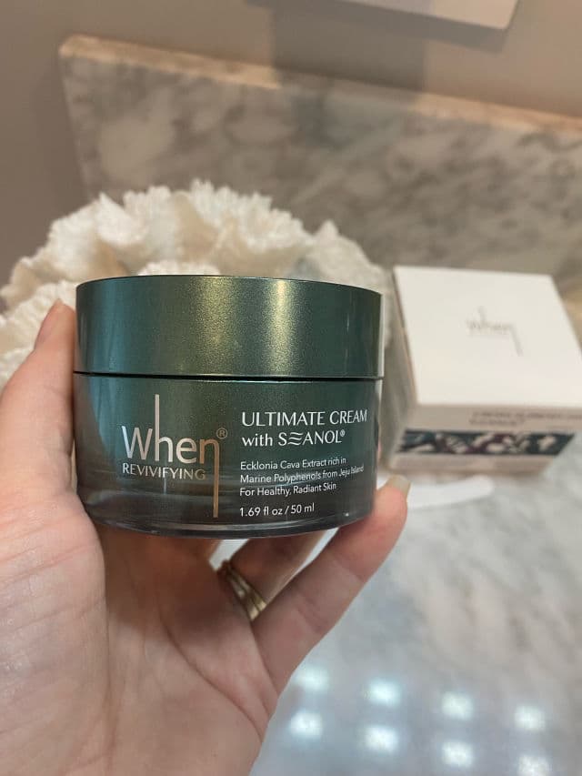 When Revivifying Ultimate Cream with Seanol  review photo by ManonM