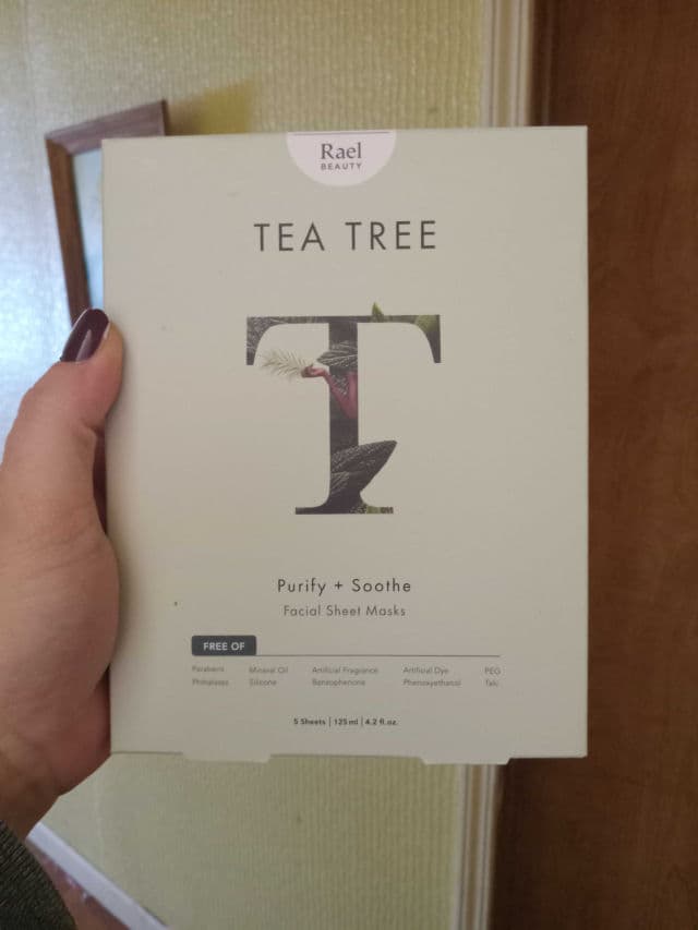 Rael Tea Tree Sheet Masks review photo by Rossgirl76