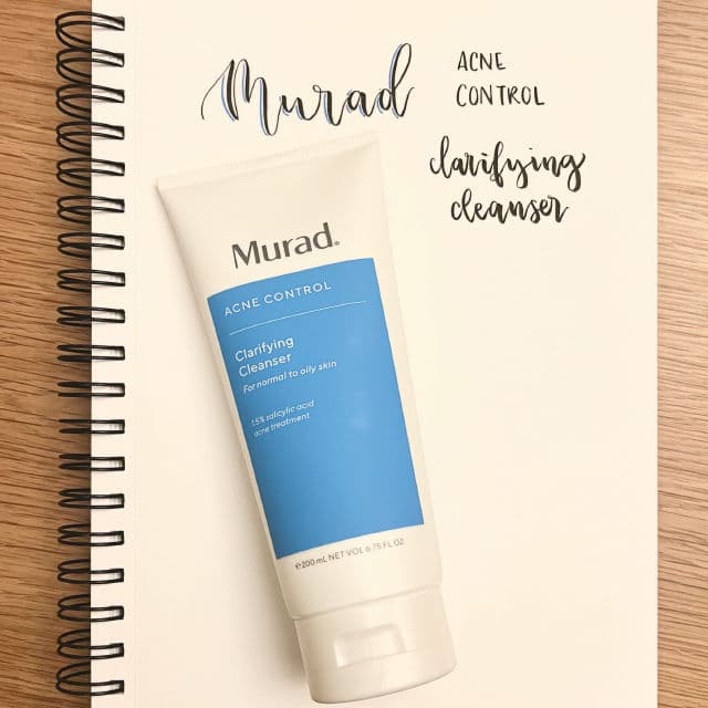 Murad Acne Control - Clarifying Cream Cleanser  review photo by skinandletters
