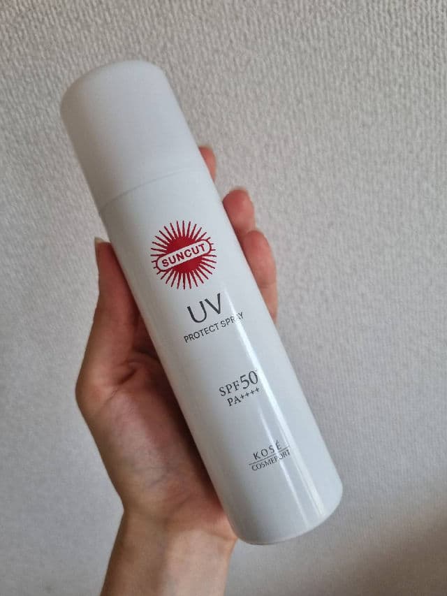 Kose Cosmeport Suncut UV Protect Spray SPF 50+ PA++++ review photo by glowandsunshine