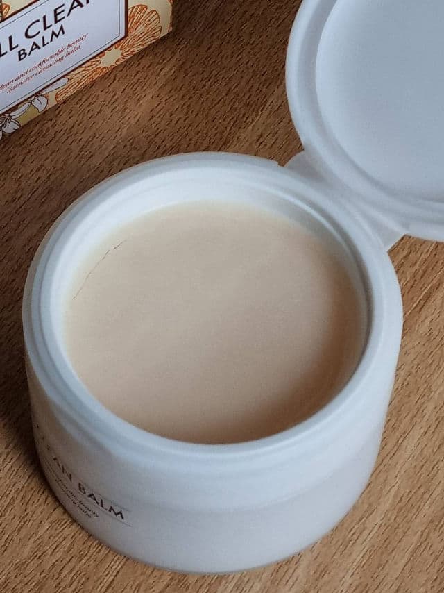 Heimish All Clean Balm Mandarin review photo by glowandsunshine