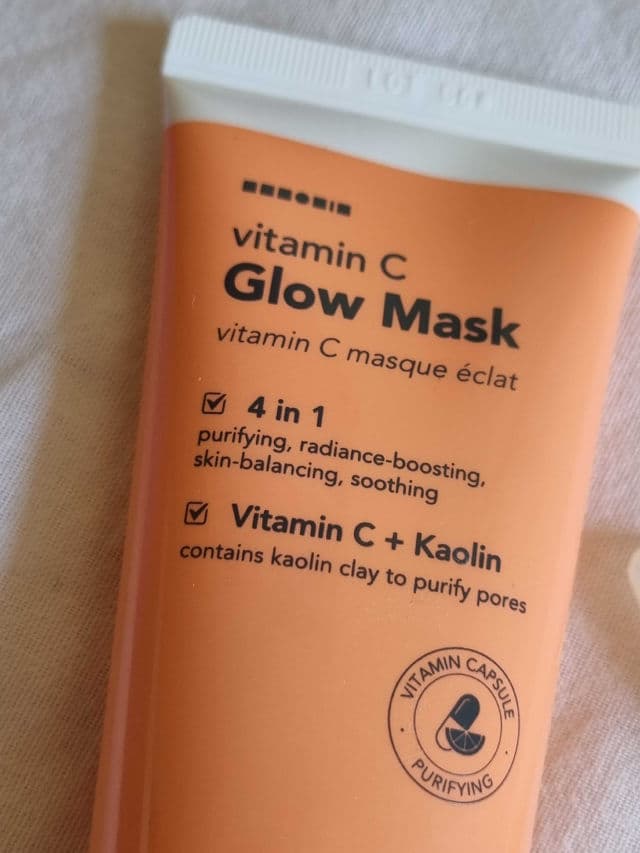 HANSKIN Vitamin C Glow Mask review photo by glowandsunshine
