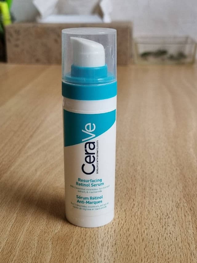 CeraVe Resurfacing Retinol Face Serum review photo by glowandsunshine