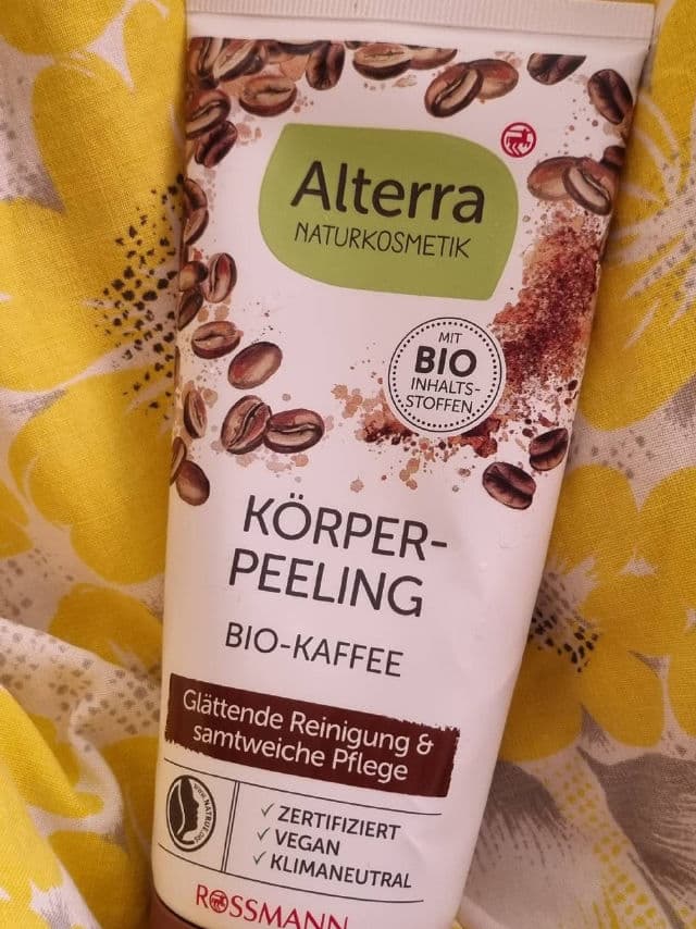 Alterra Body-Peeling Bio-Kaffee review photo by glowandsunshine