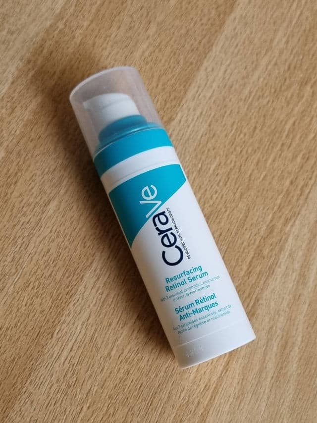 CeraVe Resurfacing Retinol Face Serum review photo by glowandsunshine