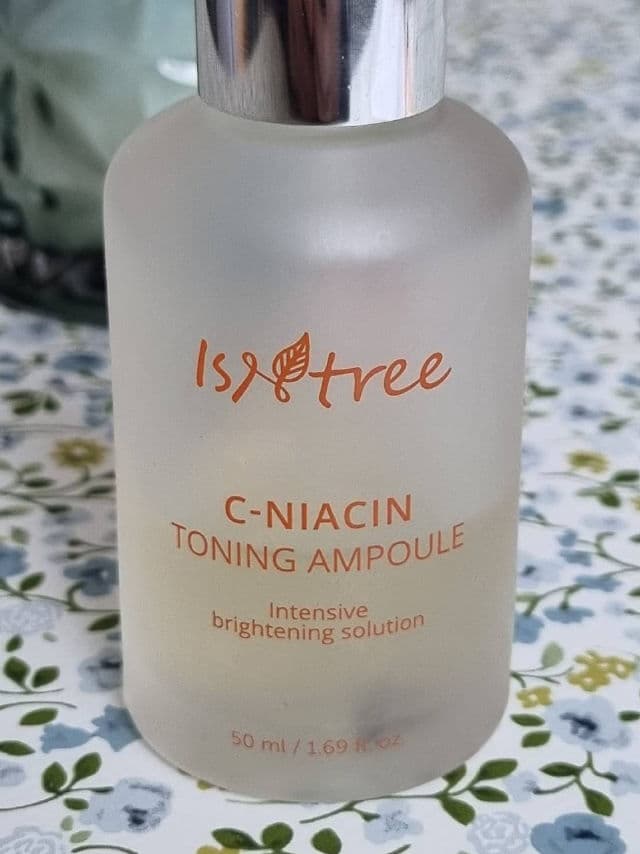 ISNTREE C-Niacin Toning Ampoule review photo by glowandsunshine