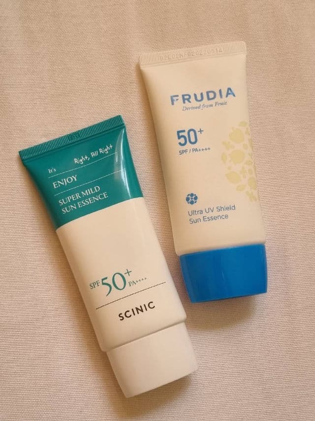 Frudia Ultra UV Shield Sun Essence SPF50 PA++++ review photo by glowandsunshine