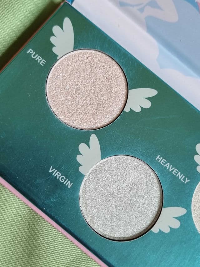 Rude Cosmetics Angelic Glow Highlighter Palette review photo by glowandsunshine