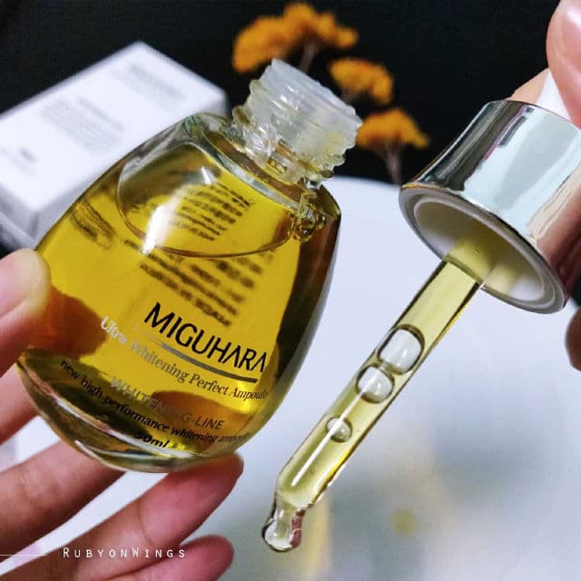 Miguhara Ultra Whitening Ampoule review photo by RubyonWings
