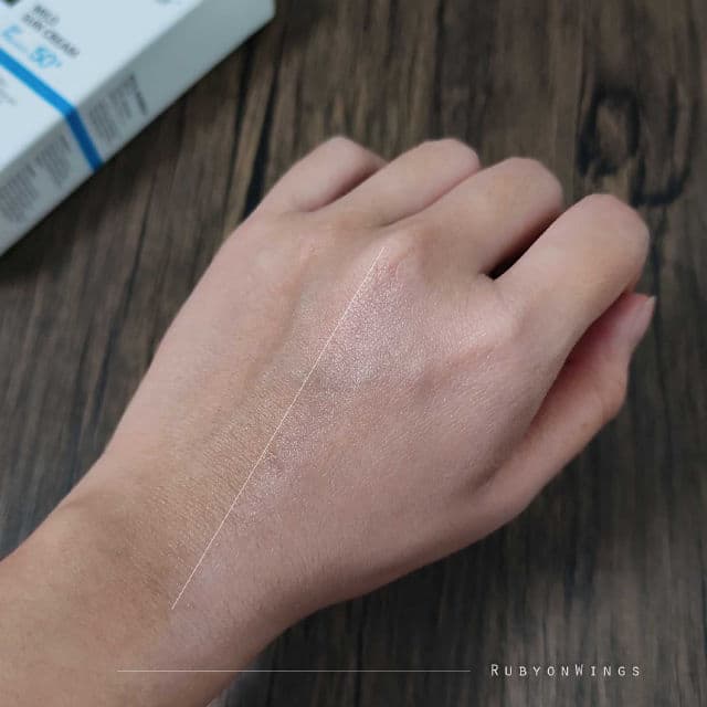 Real Barrier Mild Sun Cream SPF50+ PA++++ review photo by RubyonWings