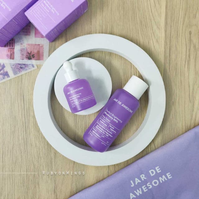JAR DE AWESOME Perfect Brightening Blueberry 80% Vita Toner review photo by RubyonWings