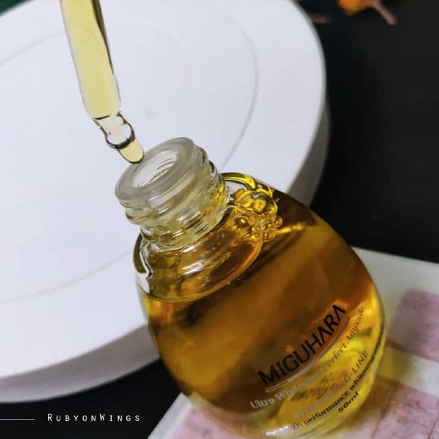 Miguhara Ultra Whitening Ampoule review photo by RubyonWings
