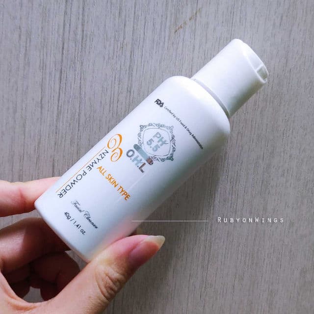 Amaros OHL Enzyme Cleansing Powder review photo by RubyonWings