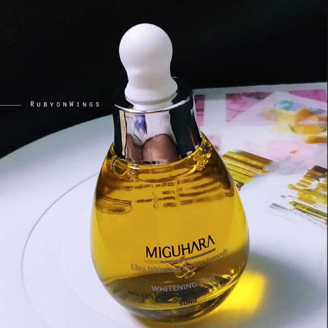 Miguhara Ultra Whitening Ampoule review photo by RubyonWings